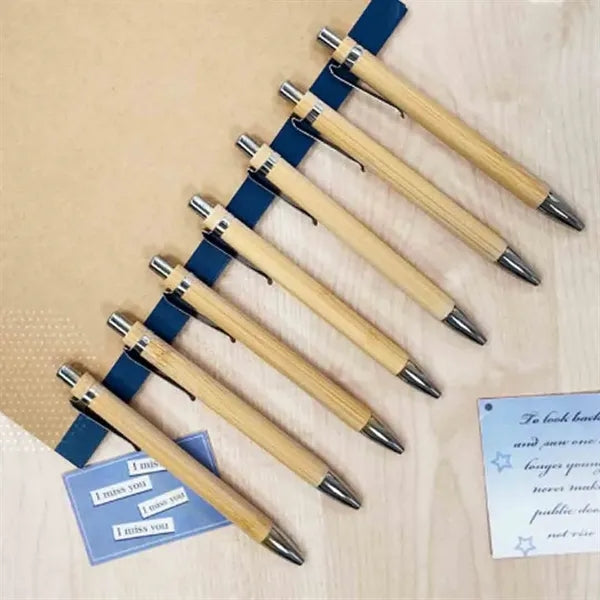 Eco Bamboo Ballpoint Pen with Parker Refill