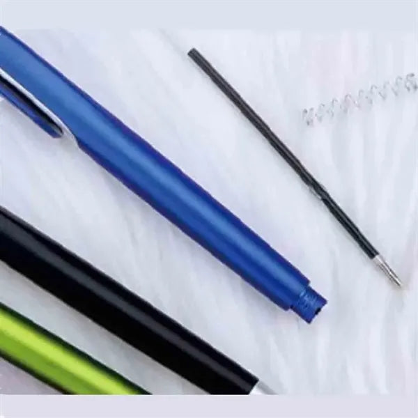 Large Clip Color Spray Advertising Ballpoint Pen