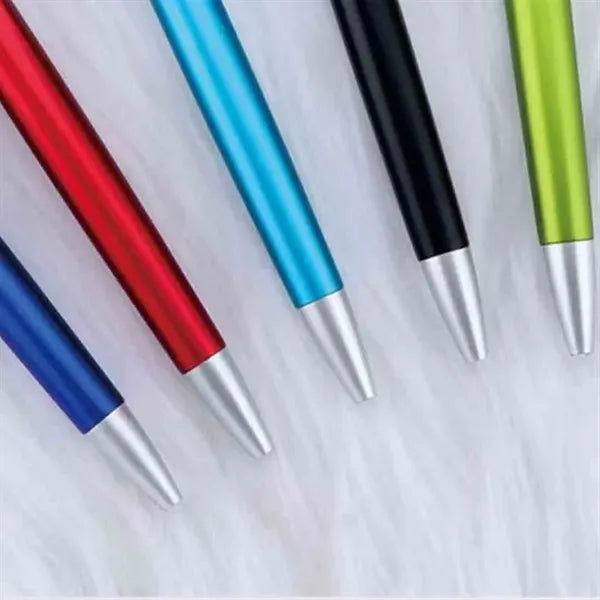 Large Clip Color Spray Advertising Ballpoint Pen