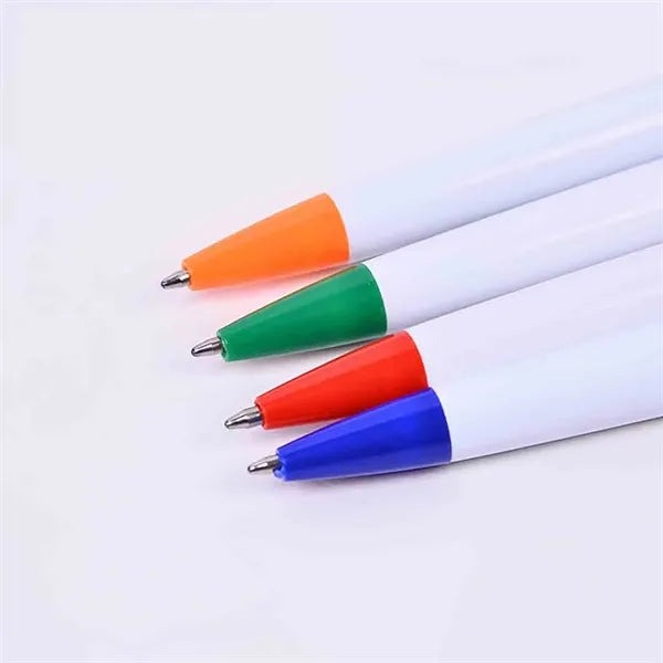 Large Clip Plastic Ballpoint Pen