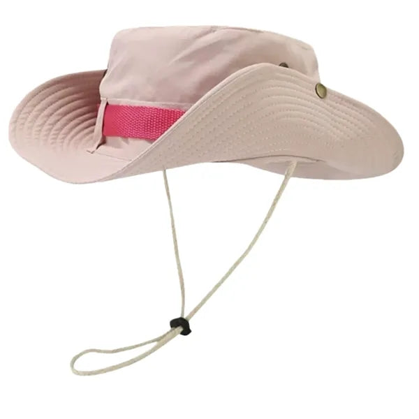 Wide Brim UV Protection Sun Bucket Hat
