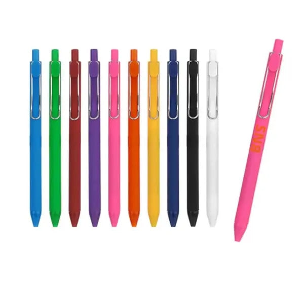 Click Plastic Neutral Pen for Office & Signature Use