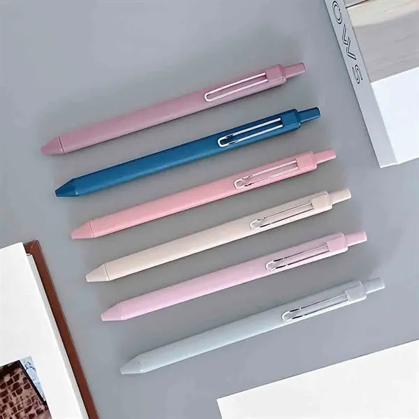 Click Plastic Neutral Pen for Office & Signature Use