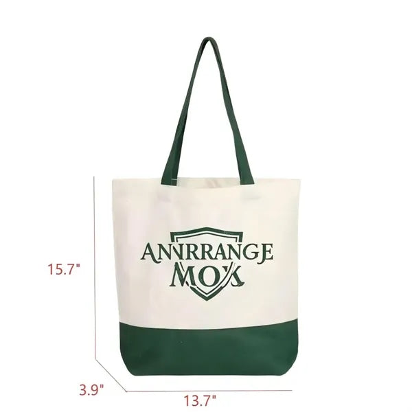 Hot Patchwork Canvas Tote, Eco Durable for Daily Shopping