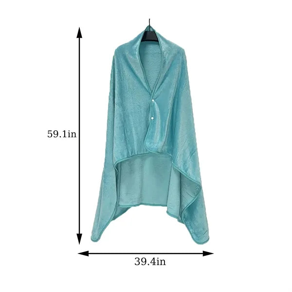 Multi Functional Travel Blanket Shawl Pillow
