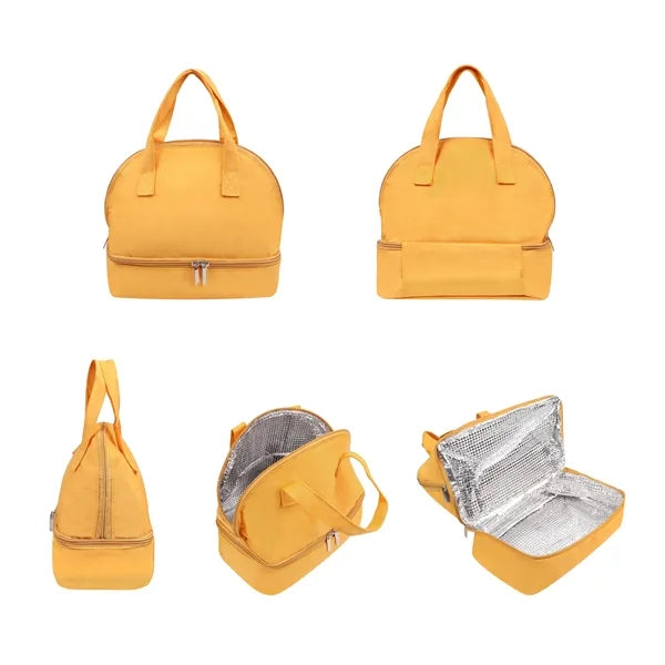 Double Layer Insulated Breastmilk Cooler Bag