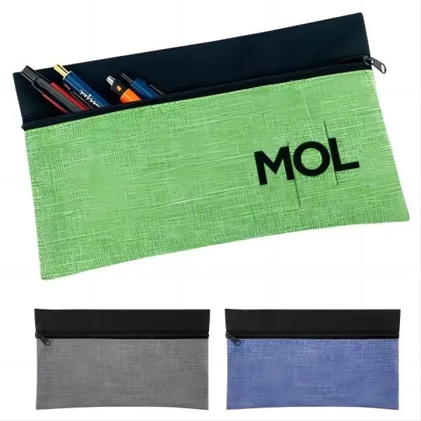 Polyester Zipper Pencil Pouch