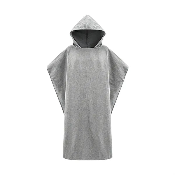 Wetsuit Changing Towel Bath Robe Poncho With Hood