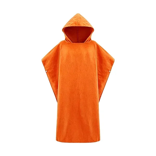 Wetsuit Changing Towel Bath Robe Poncho With Hood