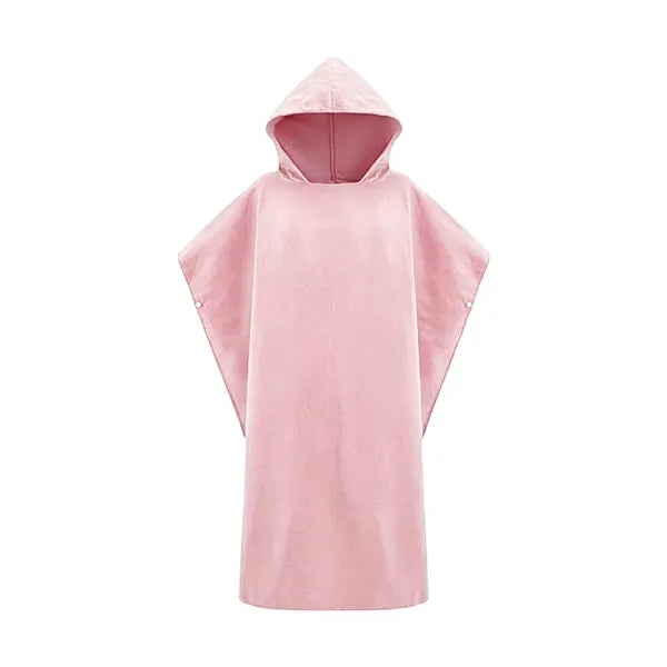Wetsuit Changing Towel Bath Robe Poncho With Hood