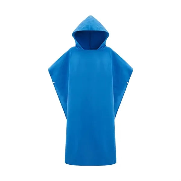 Wetsuit Changing Towel Bath Robe Poncho With Hood