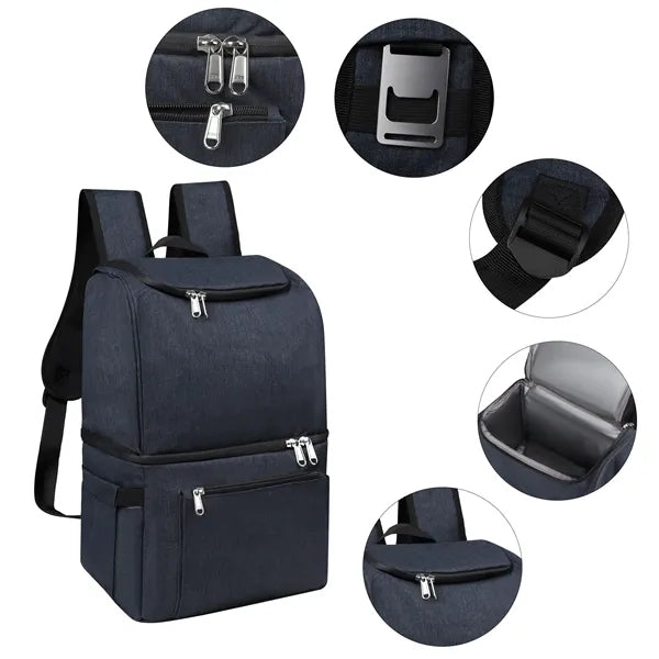 900D Oxford Insulated Cooler Backpack Camping Lunch Bag