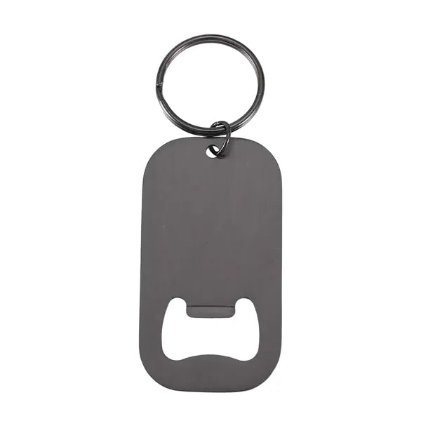 LOGO Stainless Steel Portable Keychain Bottle Opener