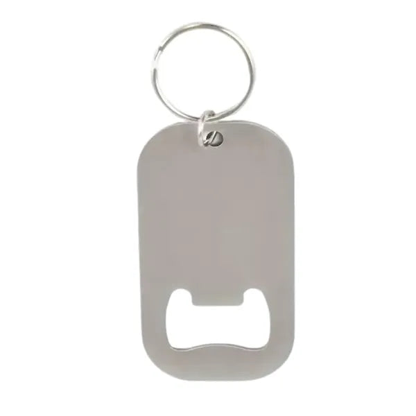LOGO Stainless Steel Portable Keychain Bottle Opener