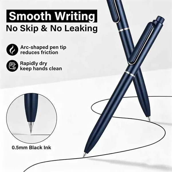 Premium Aesthetic Business Retractable Neutral Pen