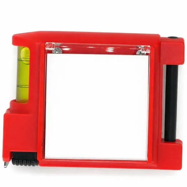 ABS 6ft Steel Tape Measure Level Pen Sticky Notes