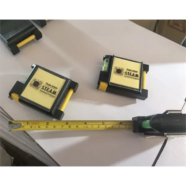 ABS 6ft Steel Tape Measure Level Pen Sticky Notes