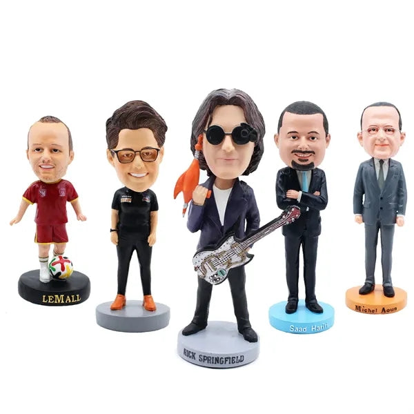 Fully Personalized Custom Resin Bobblehead Figurines