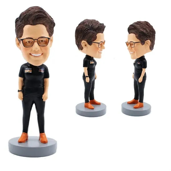 Fully Personalized Custom Resin Bobblehead Figurines