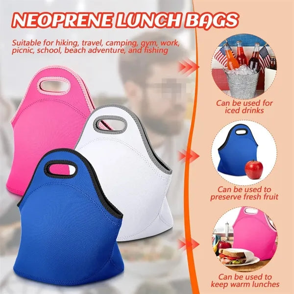 Neoprene Lunch Tote Bag
