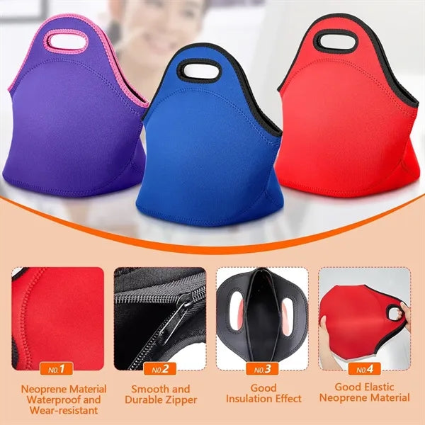 Neoprene Lunch Tote Bag