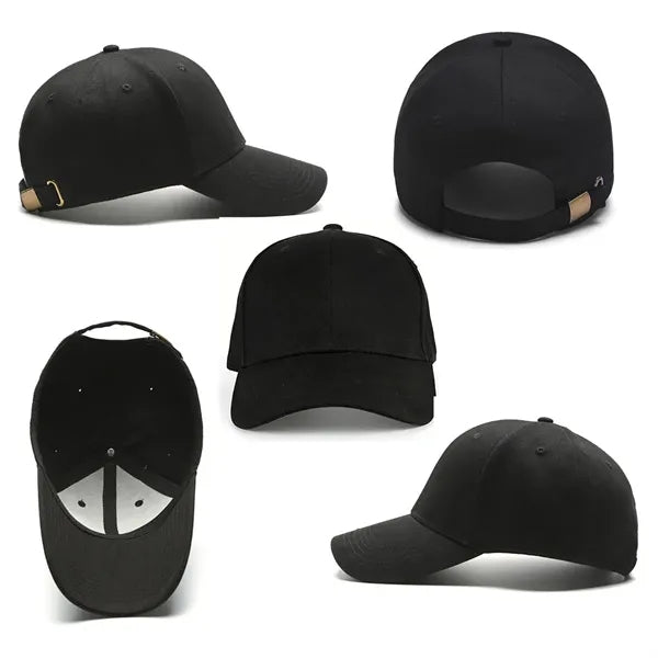Cotton Adjustable Blank Baseball Cap Sun Hat