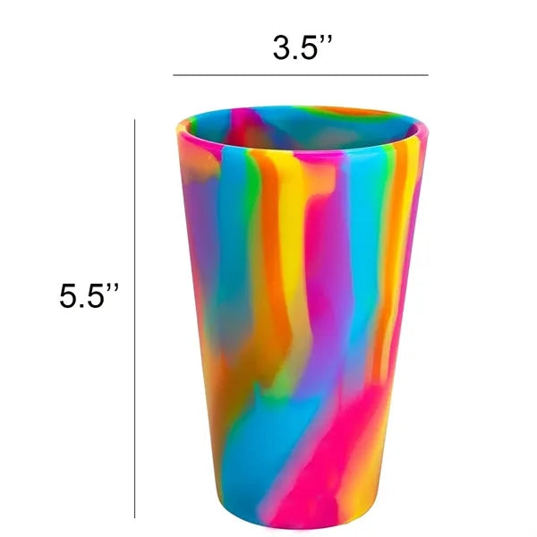 Tie-Dye Silicone Tumbler