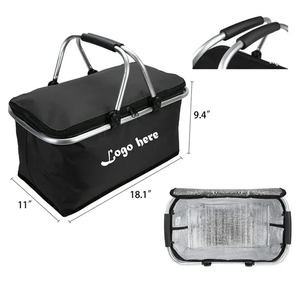 Insulated Collapsible Picnic Basket