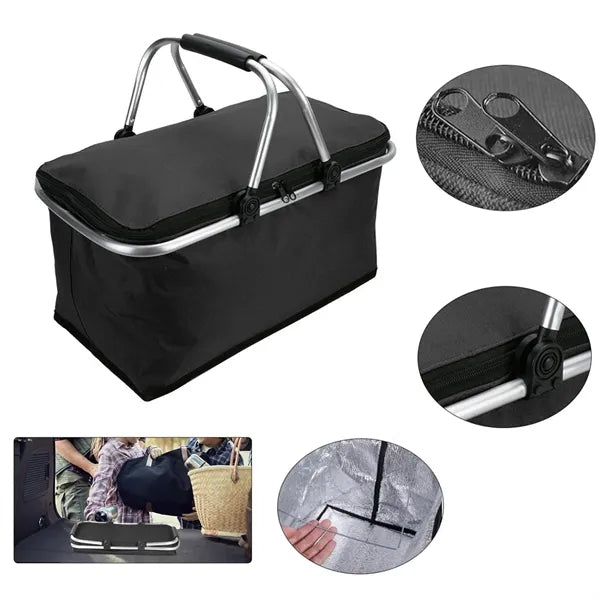 Insulated Collapsible Picnic Basket