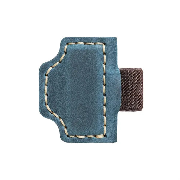 Crazy Horse Leather Magnetic Bookmark w/ Pen Holder