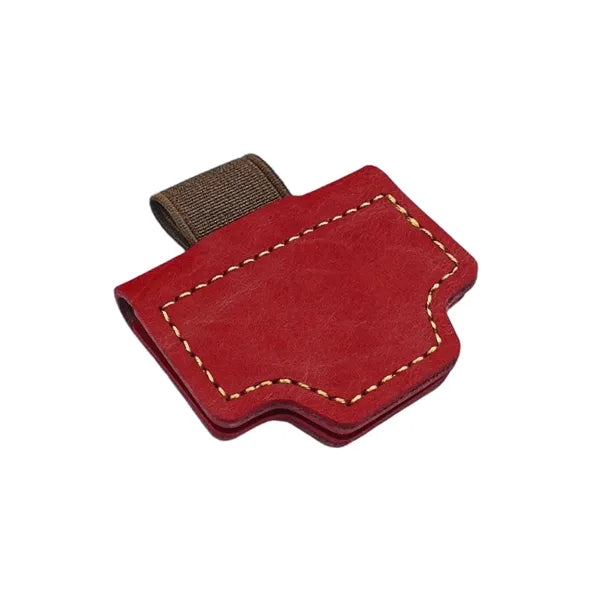 PU Leather Magnetic Bookmark Pen Holder