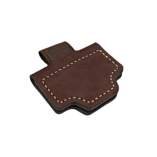 PU Leather Magnetic Bookmark Pen Holder