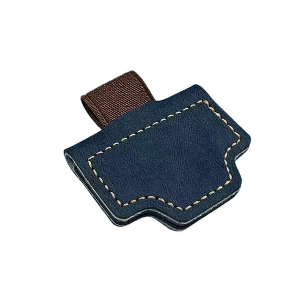 PU Leather Magnetic Bookmark Pen Holder