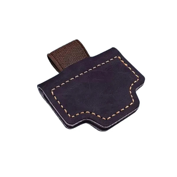 PU Leather Magnetic Bookmark Pen Holder