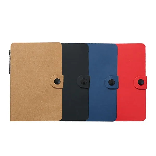 Button Closure Sticky Note Set