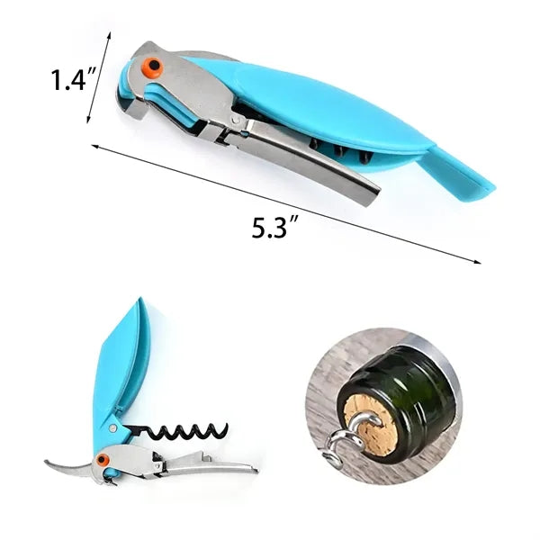 Corkscrew Wine Openers With Foil Cutter