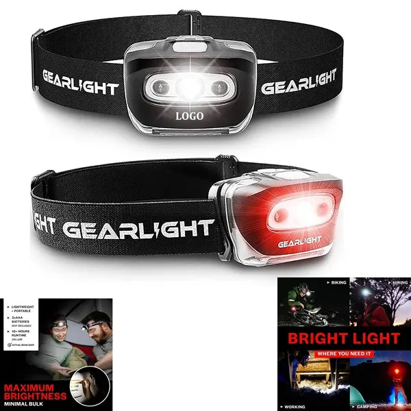 Outdoor Camping Headlamp with Adjustable Headband