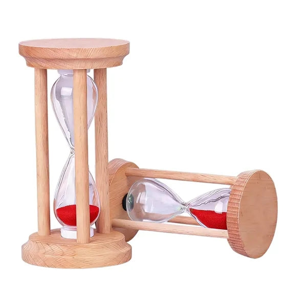 3 Minutes Wooden Hourglass Timer