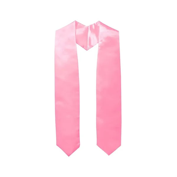 Unisex Adult Plain Graduation Stole Sash 60"