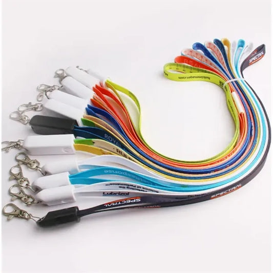 3 in 1 Multi-function Charging Cable Lanyard