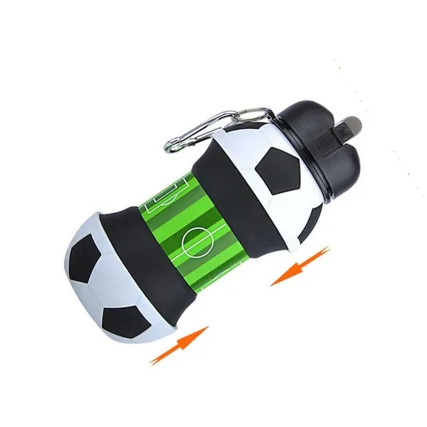 18oz Collapsible Silicone Water Cup with Lid