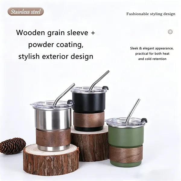 10oz Outdoor 304 Stainless Steel Coffee Mug