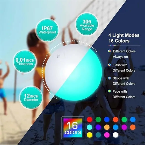 LED Beach Ball
