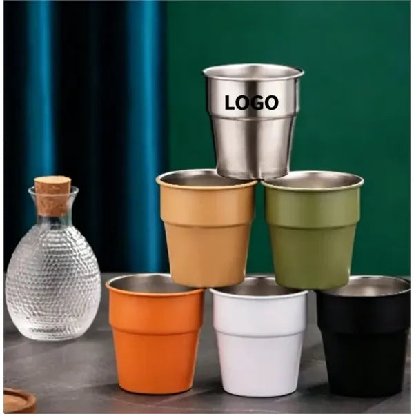 Stainless Steel Pint Glass Cup