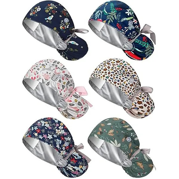 Cotton Adjustable Surgical Cap - Professional Bouffan