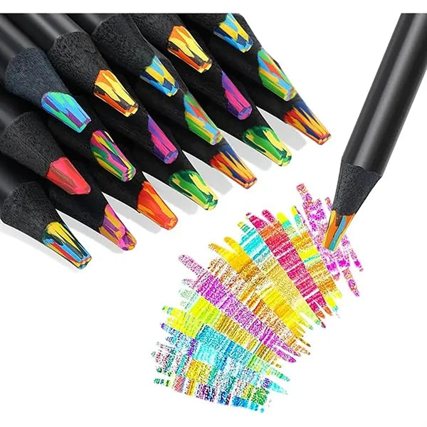 12 Color Rainbow Pencils