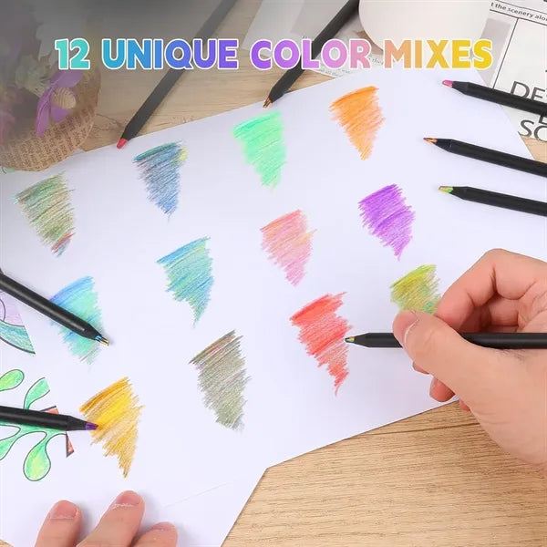 12 Color Rainbow Pencils