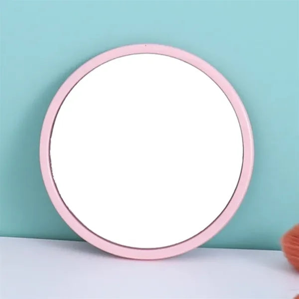 Round Pocket Mirror Plastic 2.4" Compact Custom