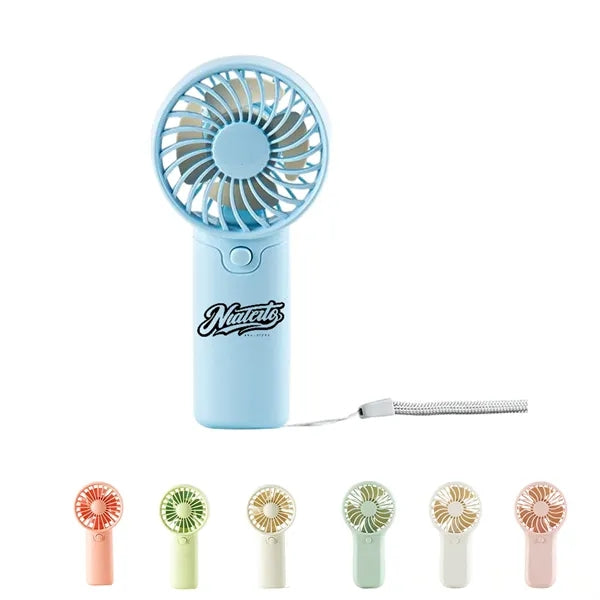 Portable Handheld Fan Custom Logo Battery Powered Mini