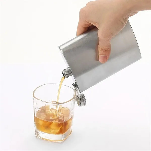 Stainless Steel U-Shaped Portable Hip Flask for Outdoor